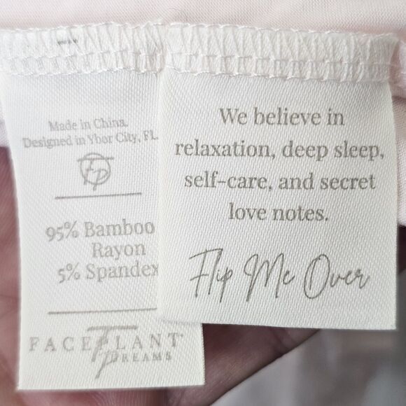 Faceplant Dreams Bamboo Kimono Robe‎ Pink Small/Medium Sexy Silky Bathe Luxury - Picture 9 of 11